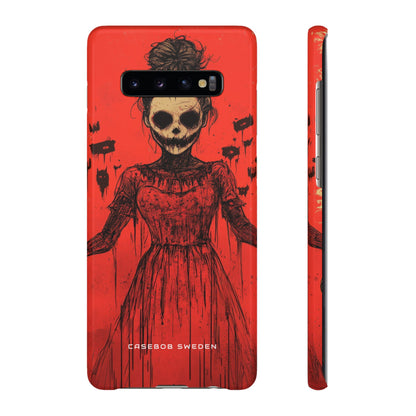 Haunting Scarlet Descent Samsung S10 - Slim Phone Case