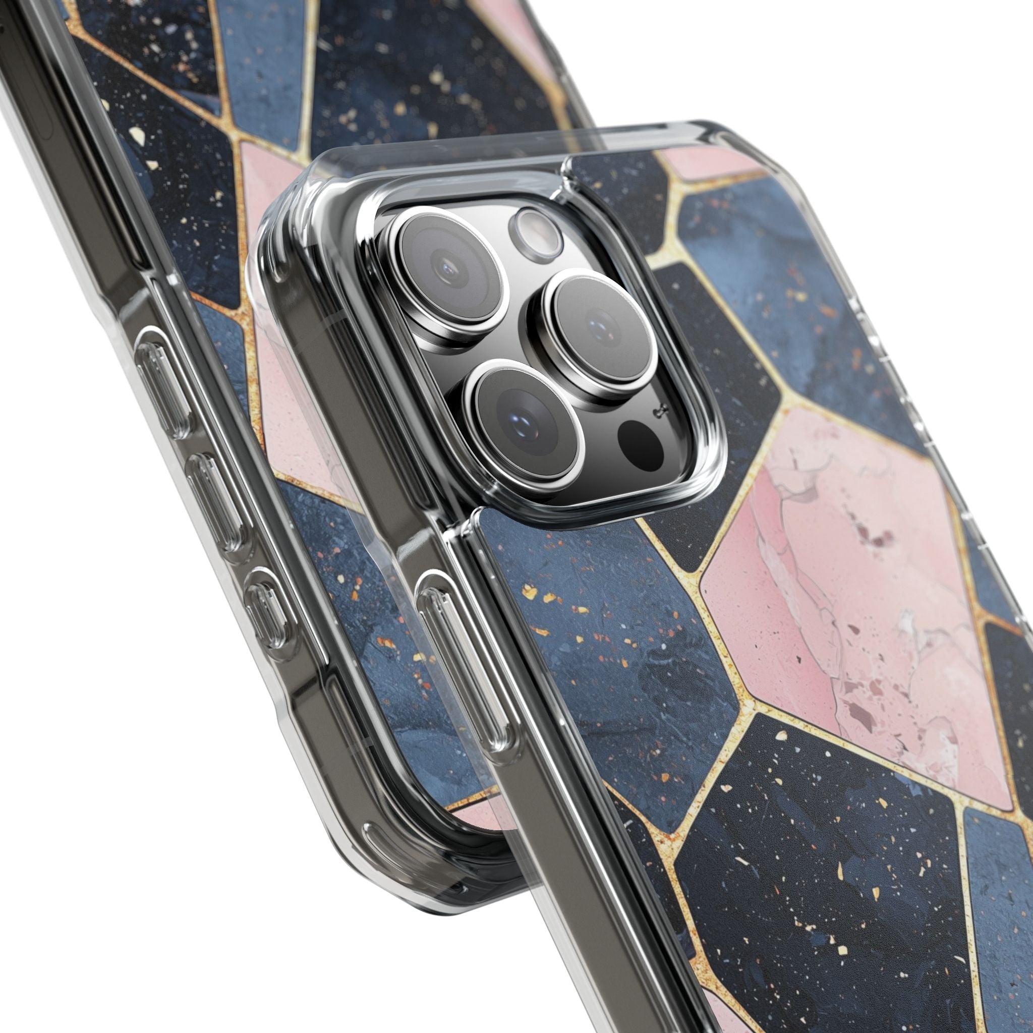 Golden Mosaic iPhone 16 Pro Max Case - Impact