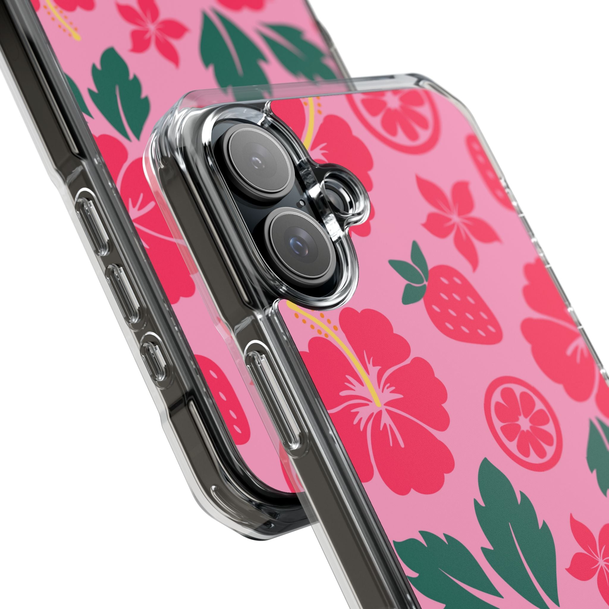 Tropical Hibiscus Harmony iPhone Case - Impact