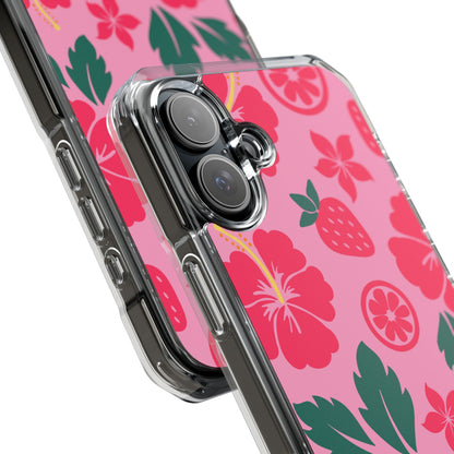 Tropical Hibiscus Harmony iPhone Case - Impact