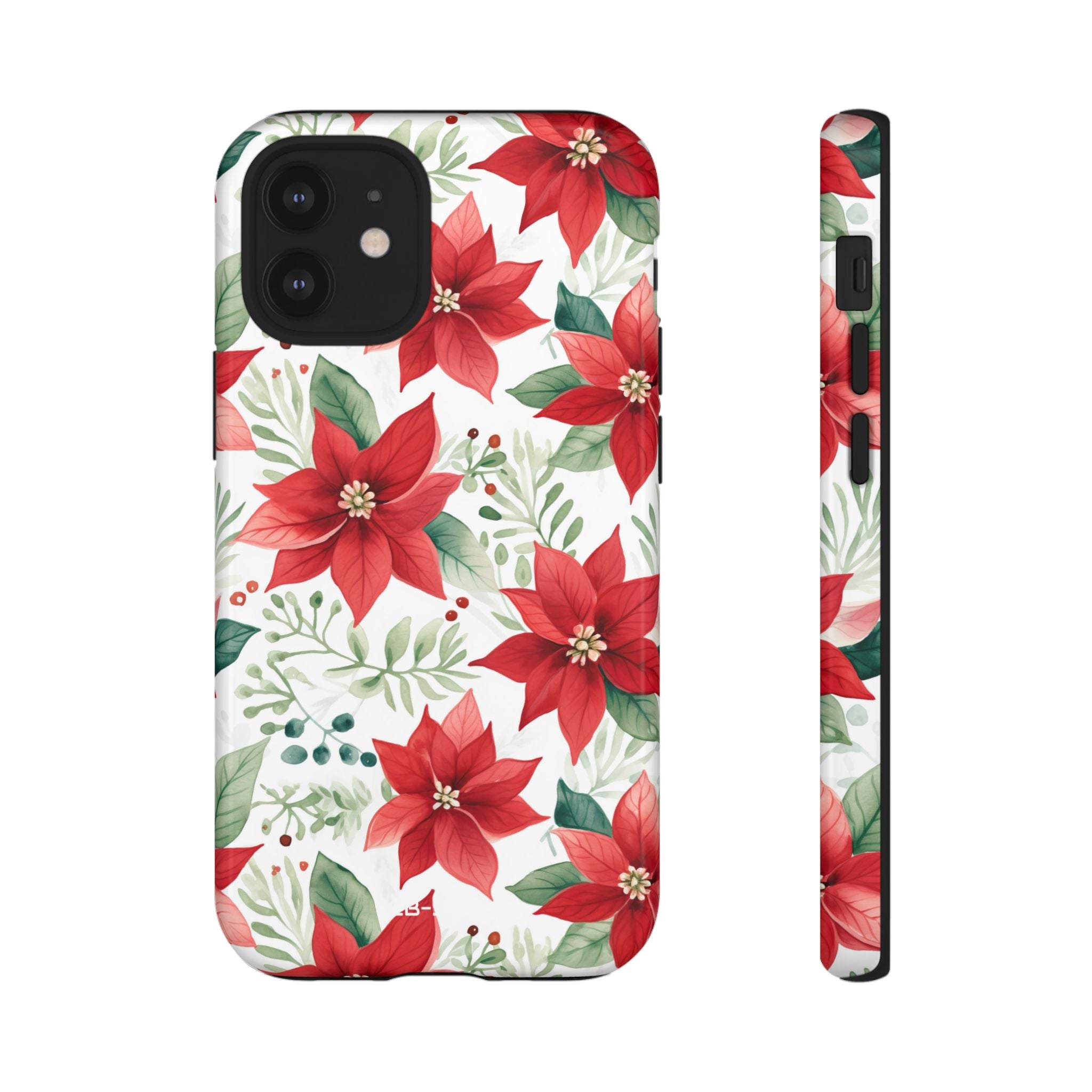 Poinsettias Bloom Bright - iPhone Case