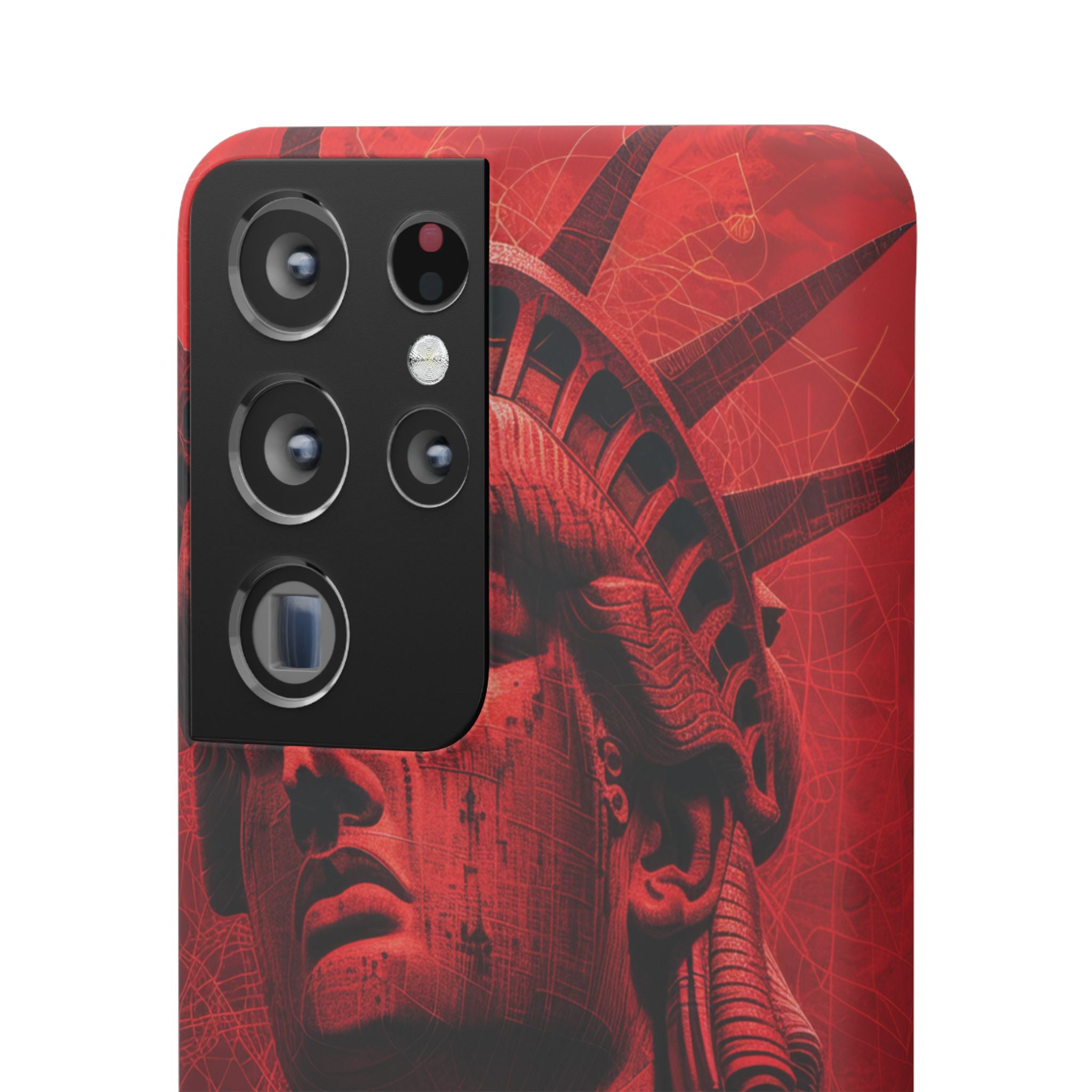 Zen Red Liberty Vision Samsung S21 - Slim Phone Case