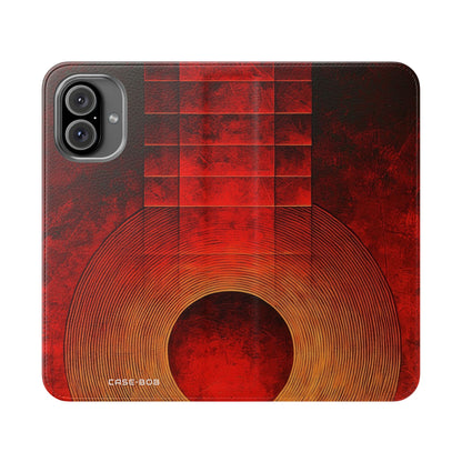 Guitar Resonance - iPhone 16 Plus Case - Wallet