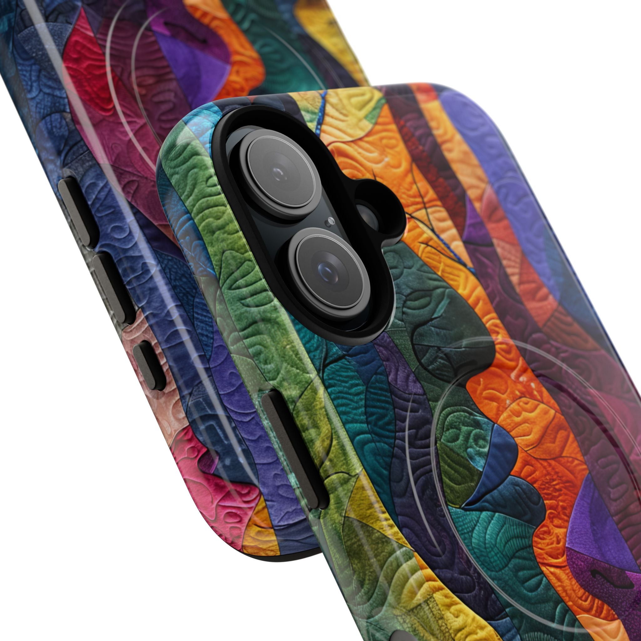 Harmonized Faces and Nature Fusion iPhone 16 | Tough+ Phone Case