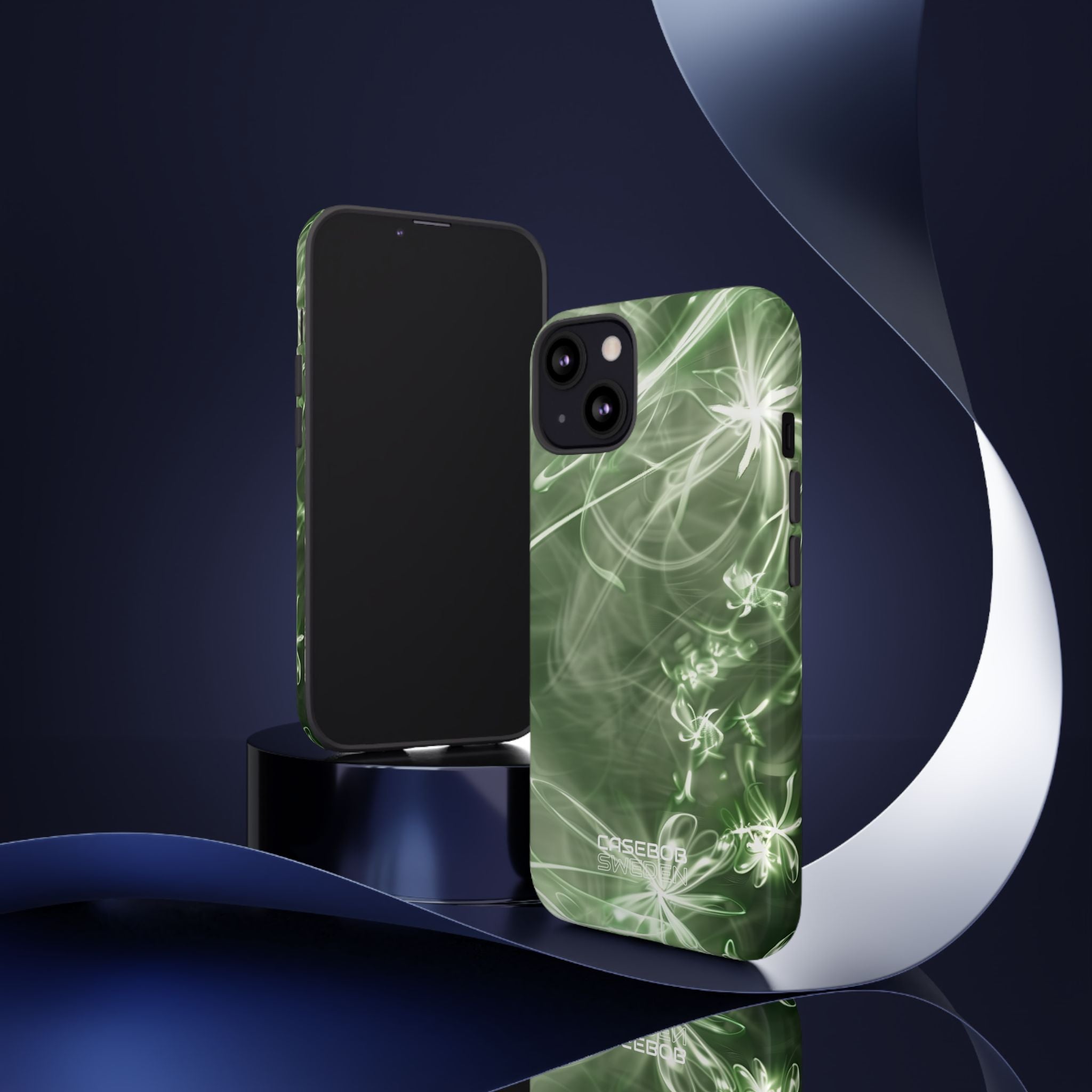 Green Spirit Flow iPhone 13 - Tough