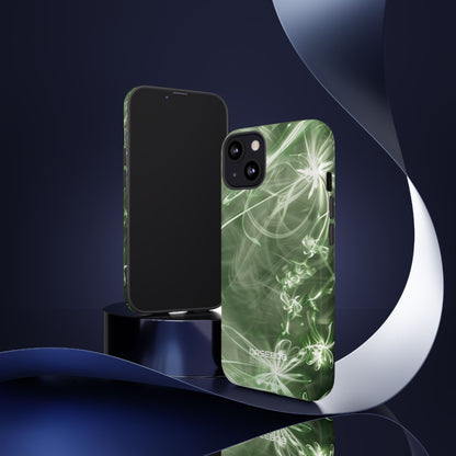 Green Spirit Flow iPhone 13 - Tough