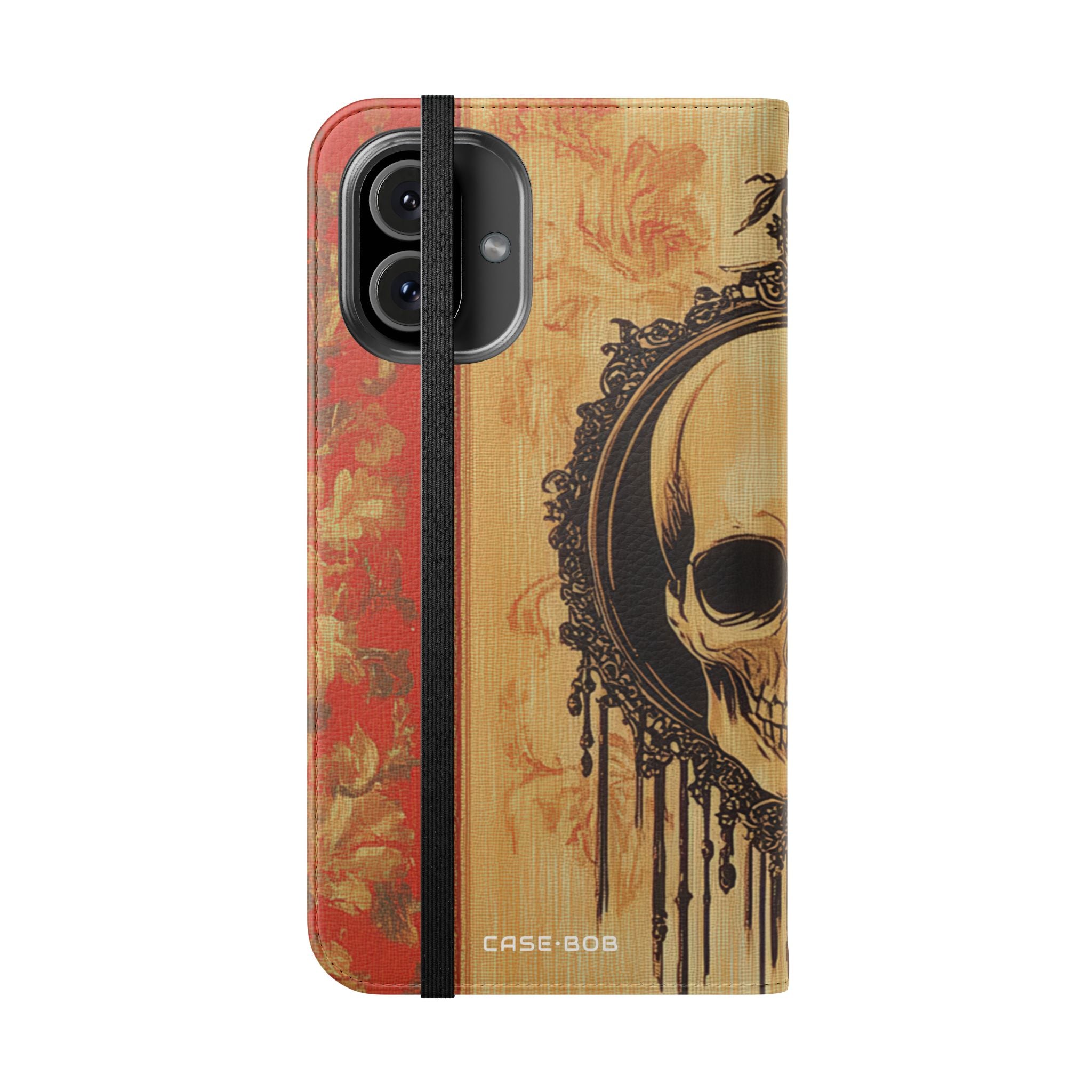 Skull Eclipse - iPhone 16 Plus Case - Wallet