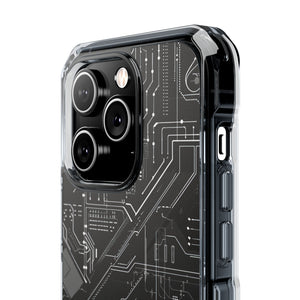 Circuit Overdrive - Phone Case for iPhone (Clear Impact - Magnetic)