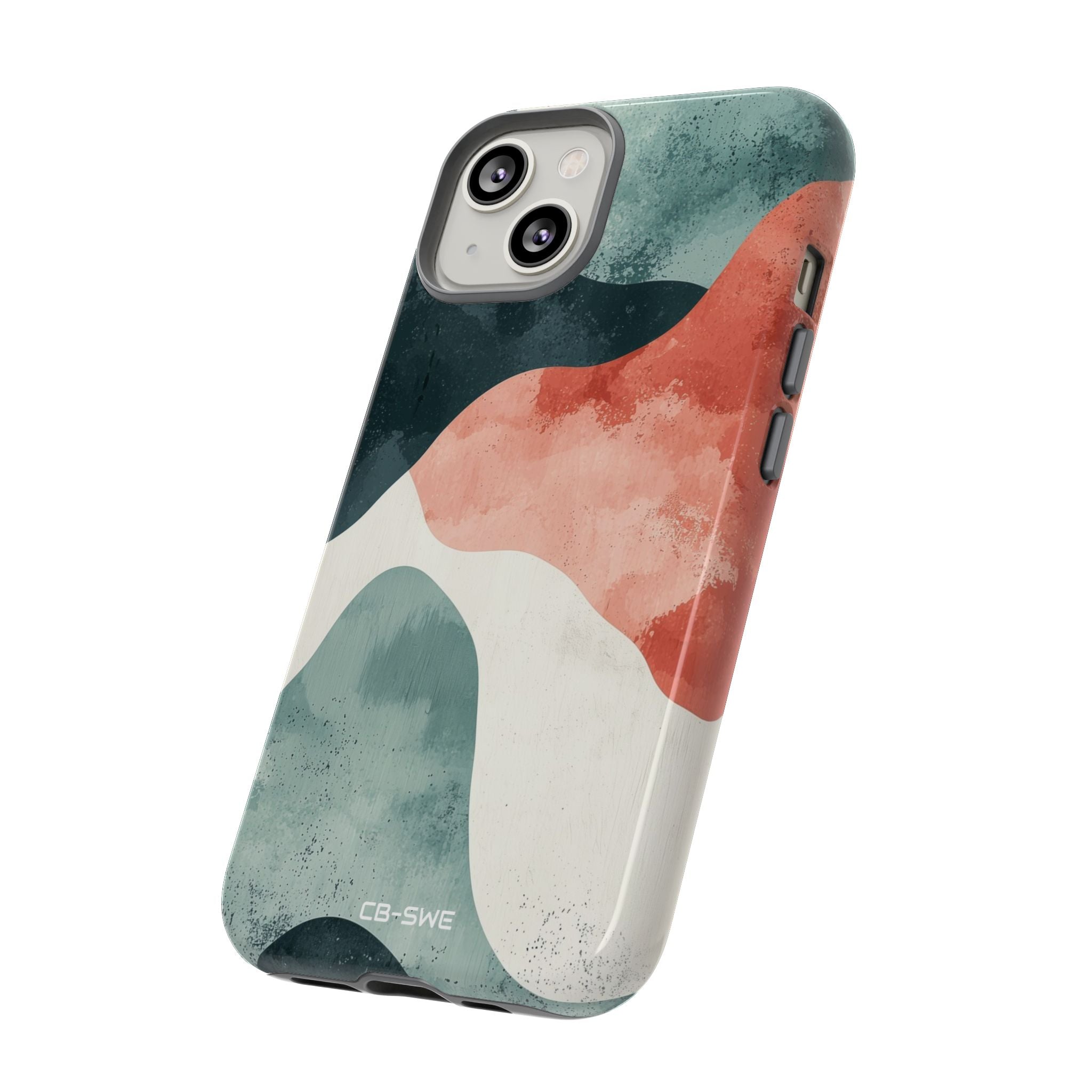 Fluid Shapes Emerge - iPhone Case
