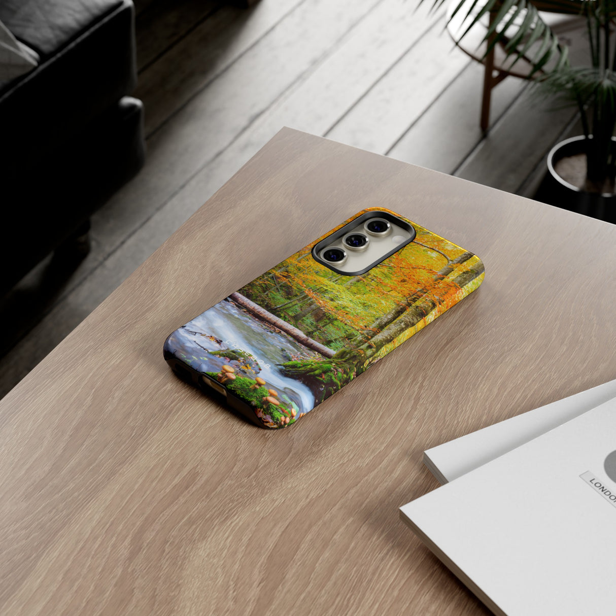 Autumn wild forest - Protective Phone Case