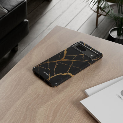 Golden Veins Twist - Google Pixel Case