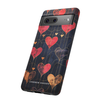 Gradient Heartflow Harmony Google Pixel 7 - Tough Phone Case