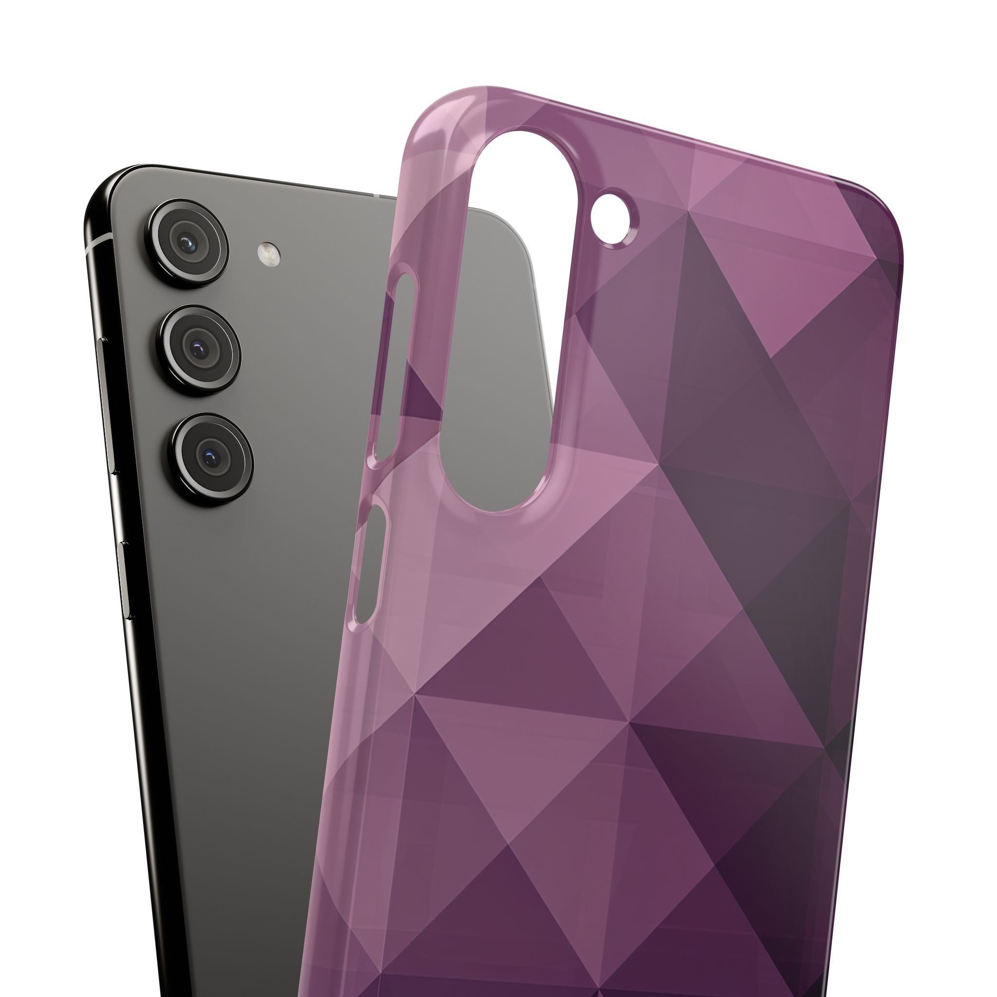 Gradient Purple Mosaic Samsung S23 - Slim Phone Case