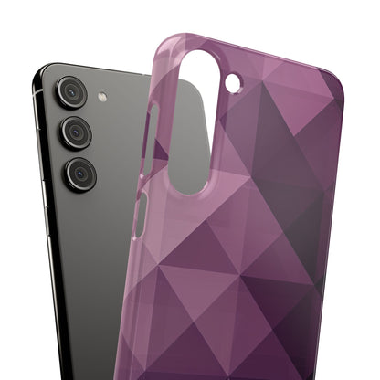 Gradient Purple Mosaic Samsung S23 - Slim Phone Case