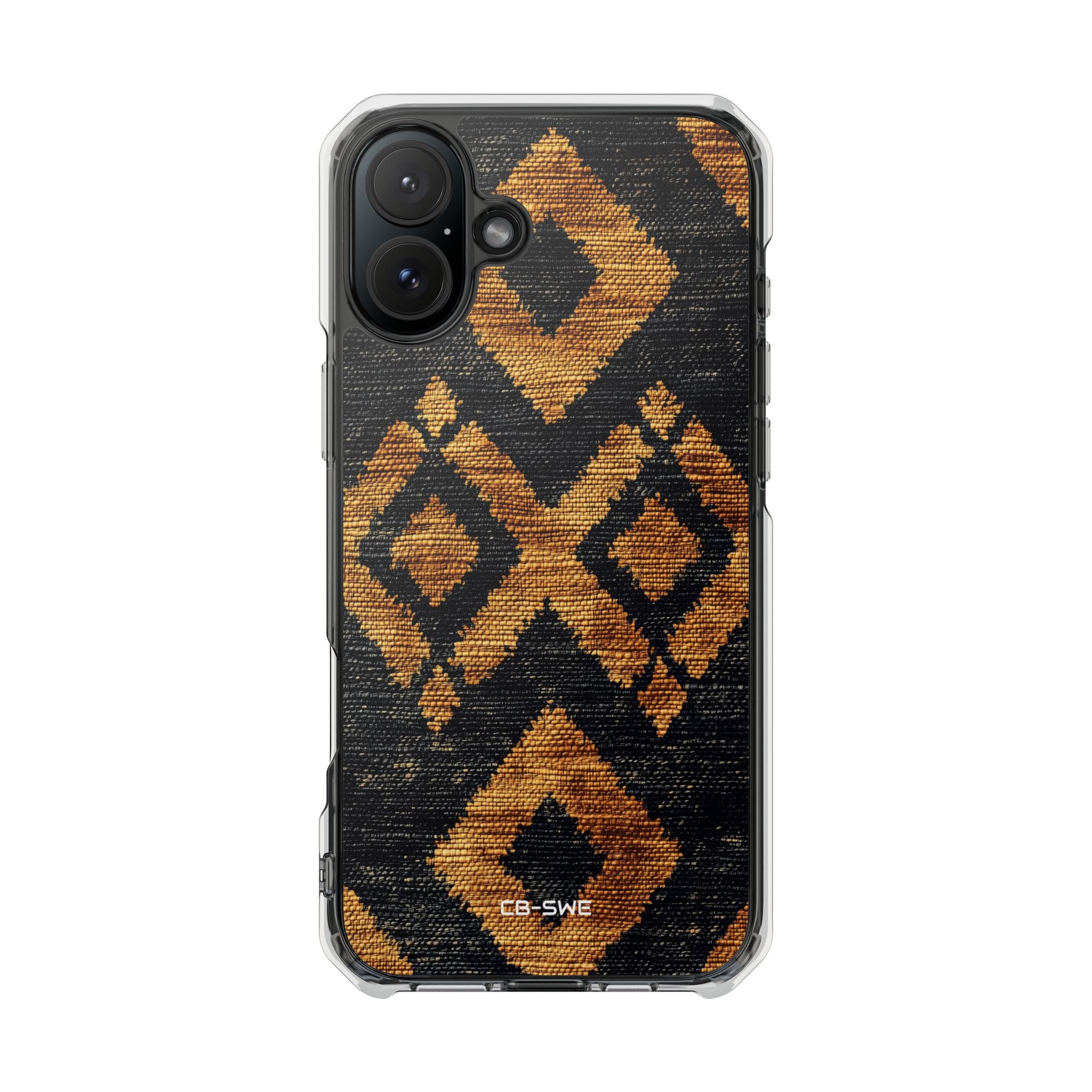 Diamond Shapes Intertwine iPhone Case - Impact