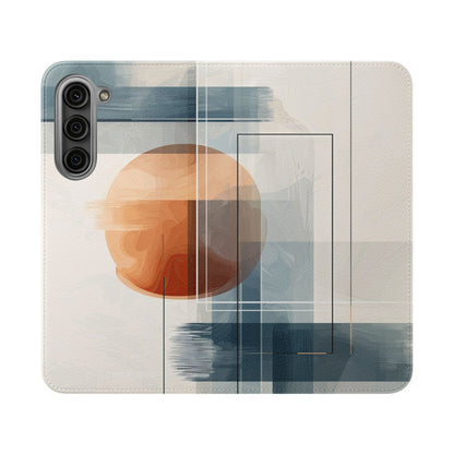 Amber Orbit - Samsung S23+ Case - Wallet