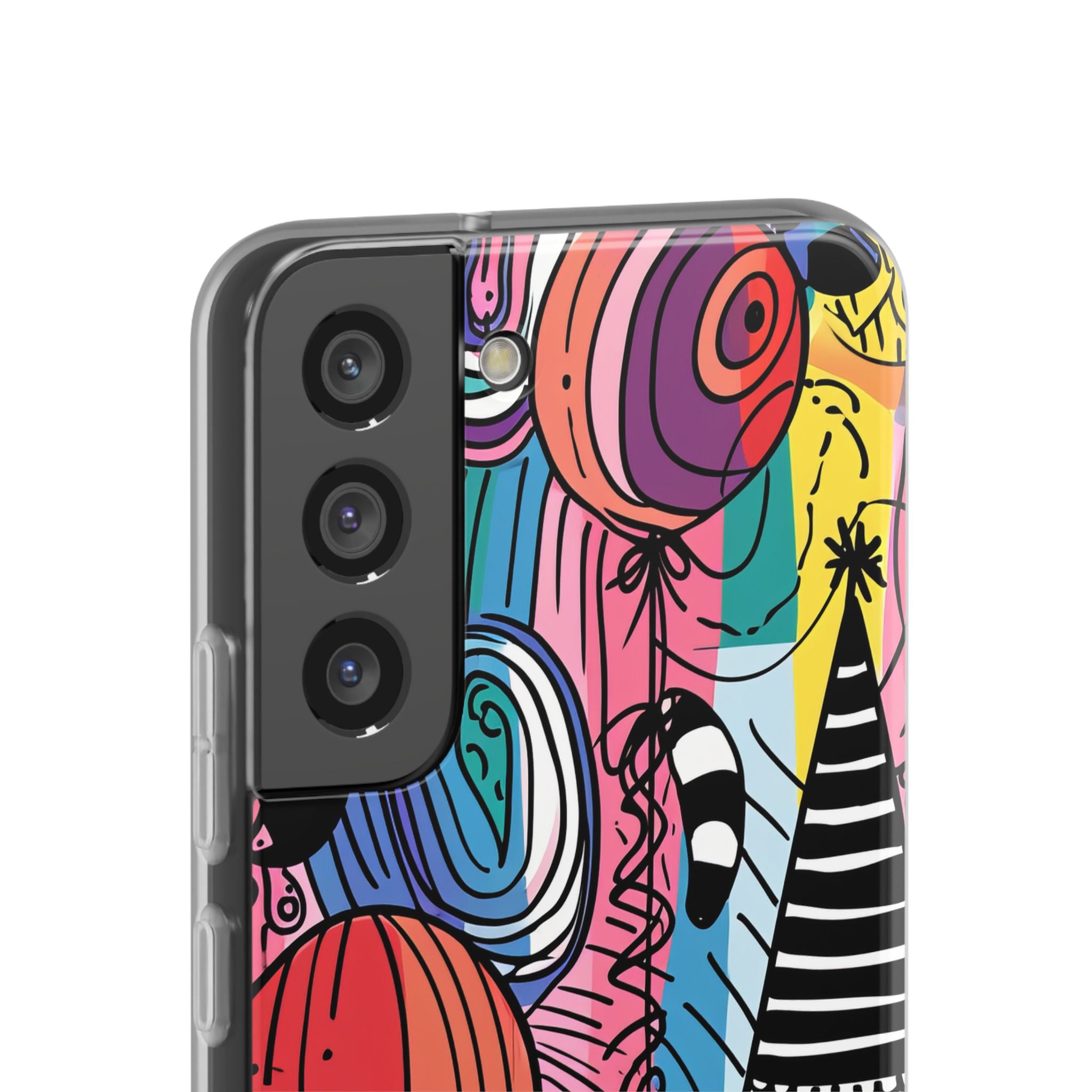 Vibrant Party Whimsy | Flexible Phone Case for Samsung Galaxy