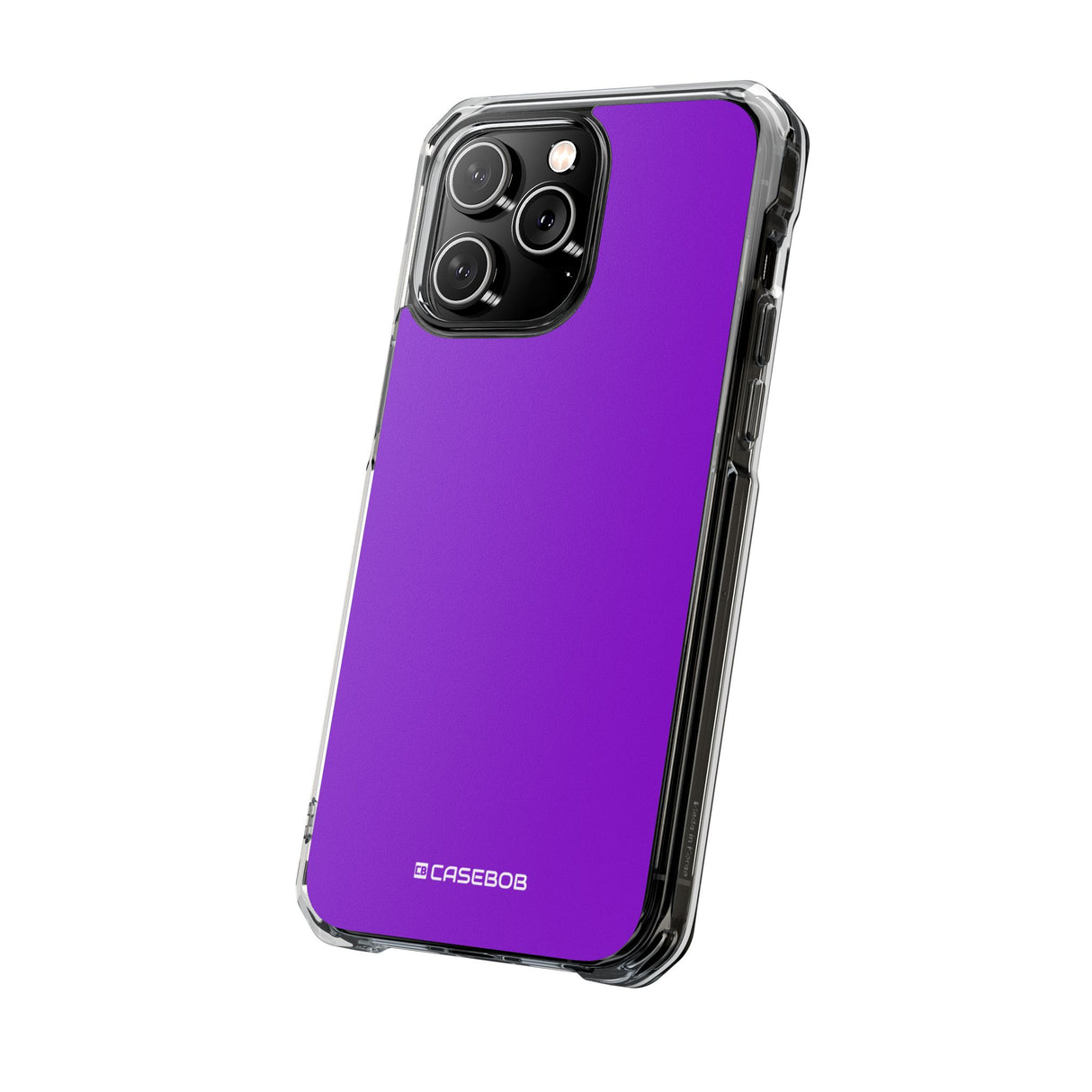 French Violet | Handyhülle für iPhone (Clear Impact Case - Magnetisch)