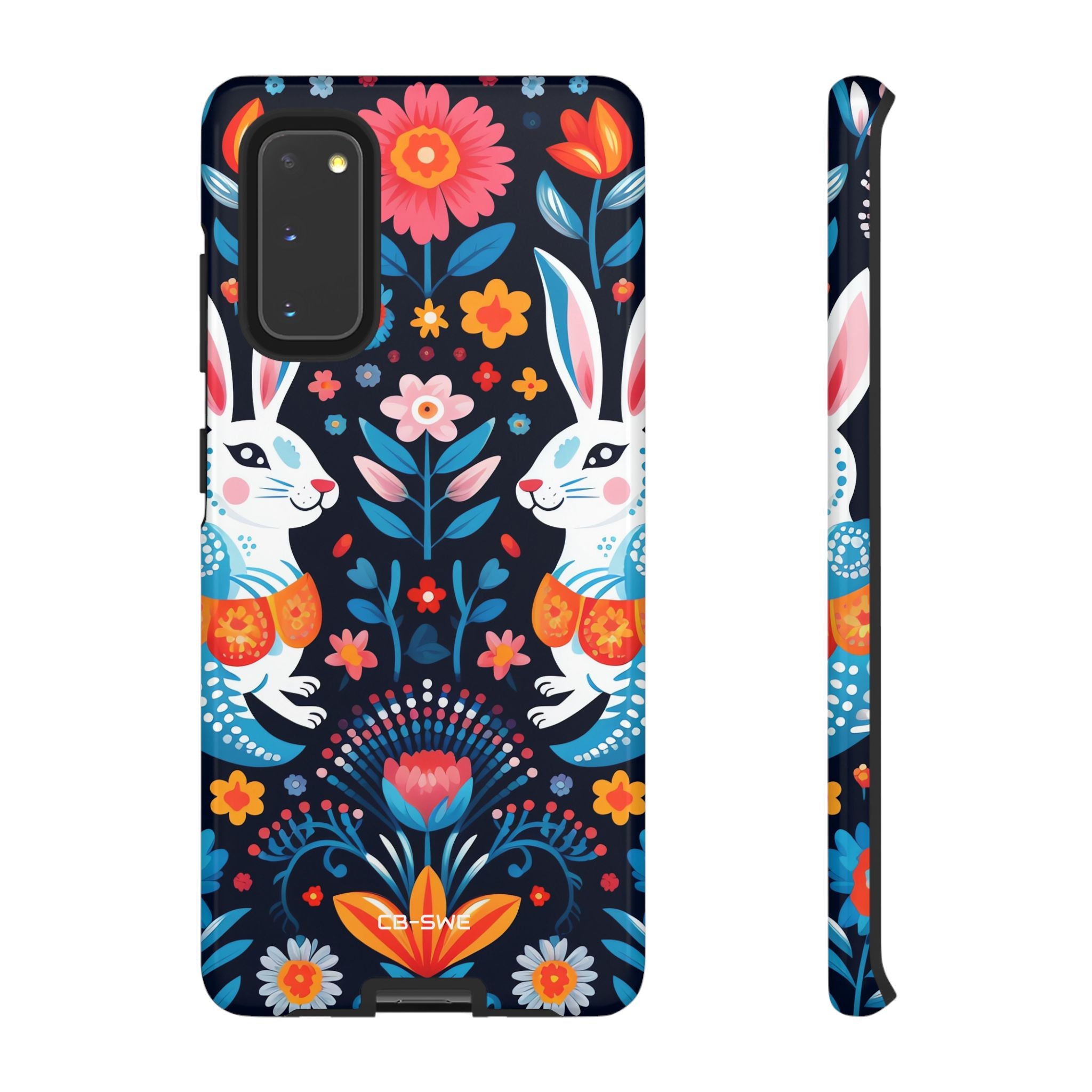 Bunnies Hop Flowers - Samsung Case