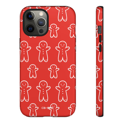 Gingerbread Men Dance - iPhone Case