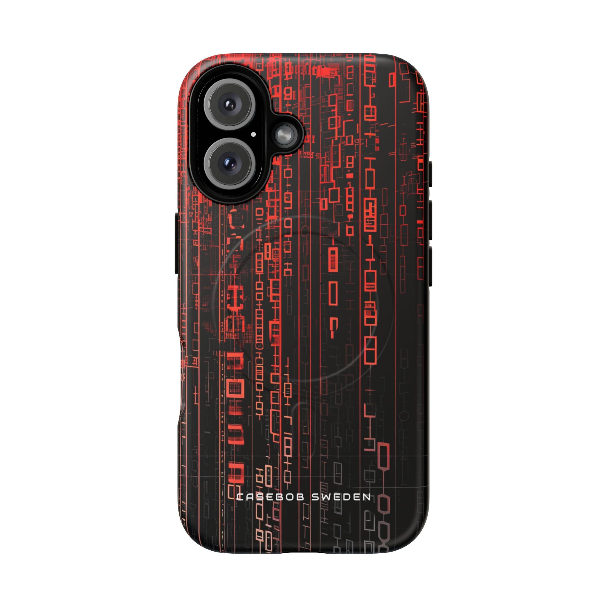 Gradient Cyberflux Network iPhone 16 | Tough+ Phone Case