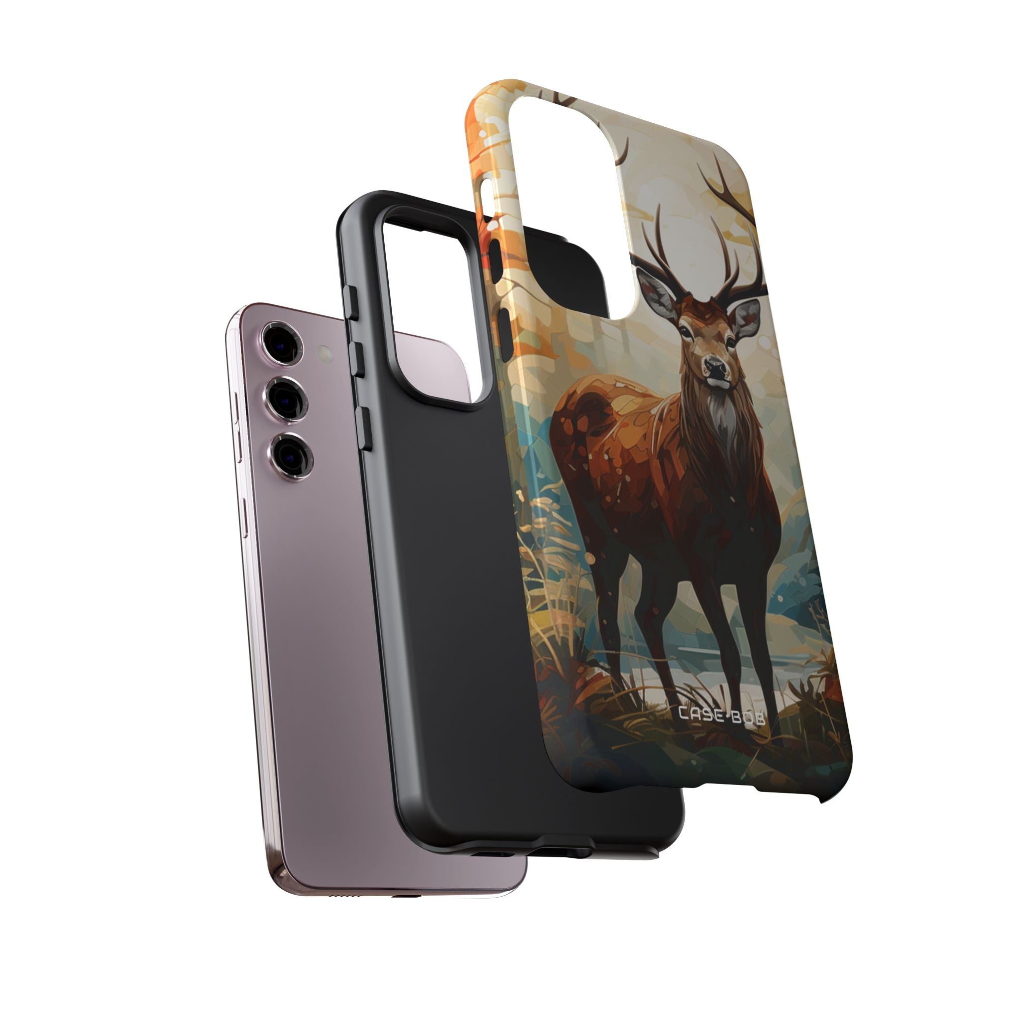 Glowing Stag Samsung S23 Plus Case - Tough