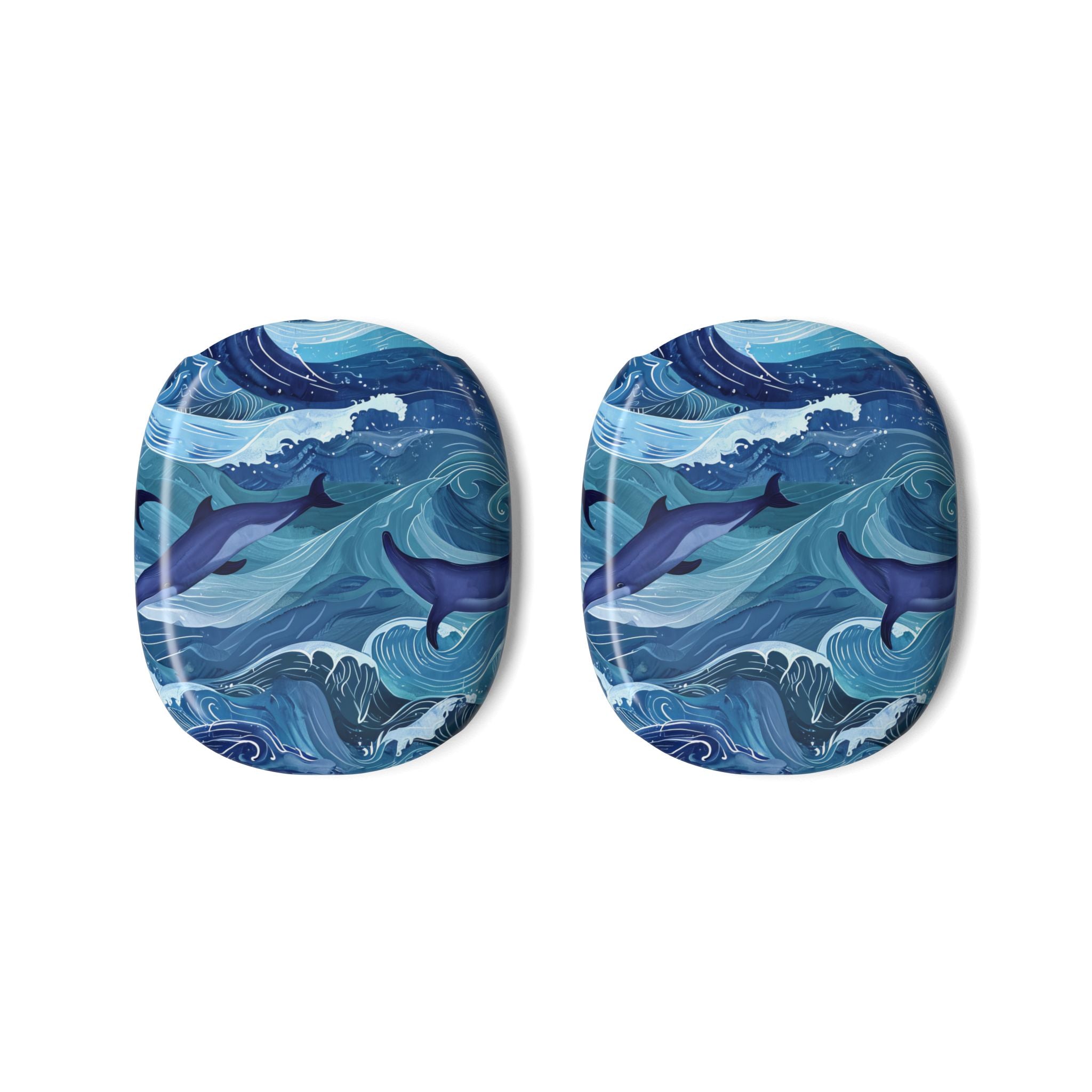 Dolphin Wave Dance - AirPod Max Case