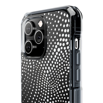 Waves of Dots iPhone 14 - Impact Clear+
