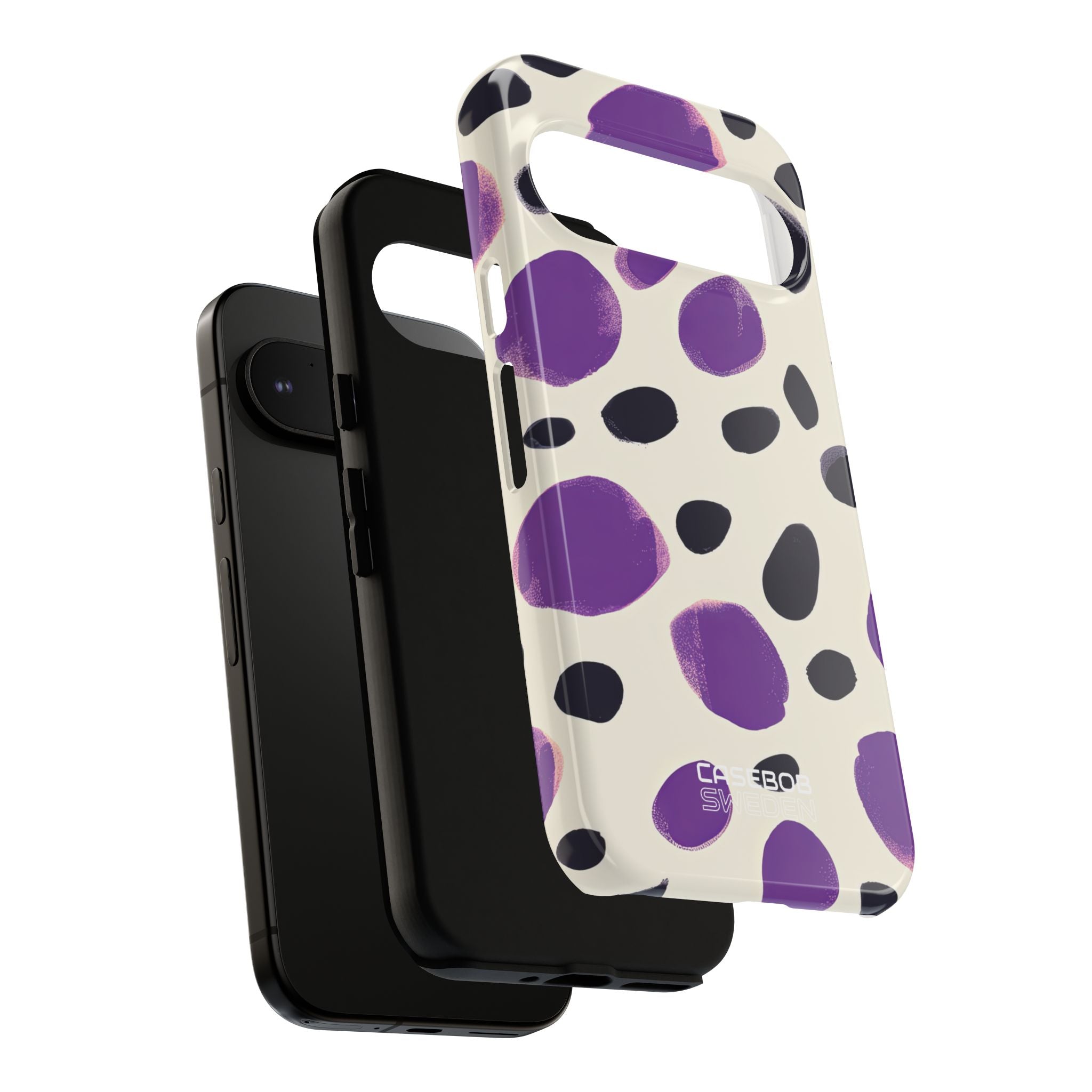 Purple Pebble Dance Google Pixel 9 – Slitstark