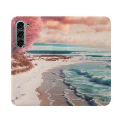 Pink Breeze Tree - Samsung S23+ Case - Wallet