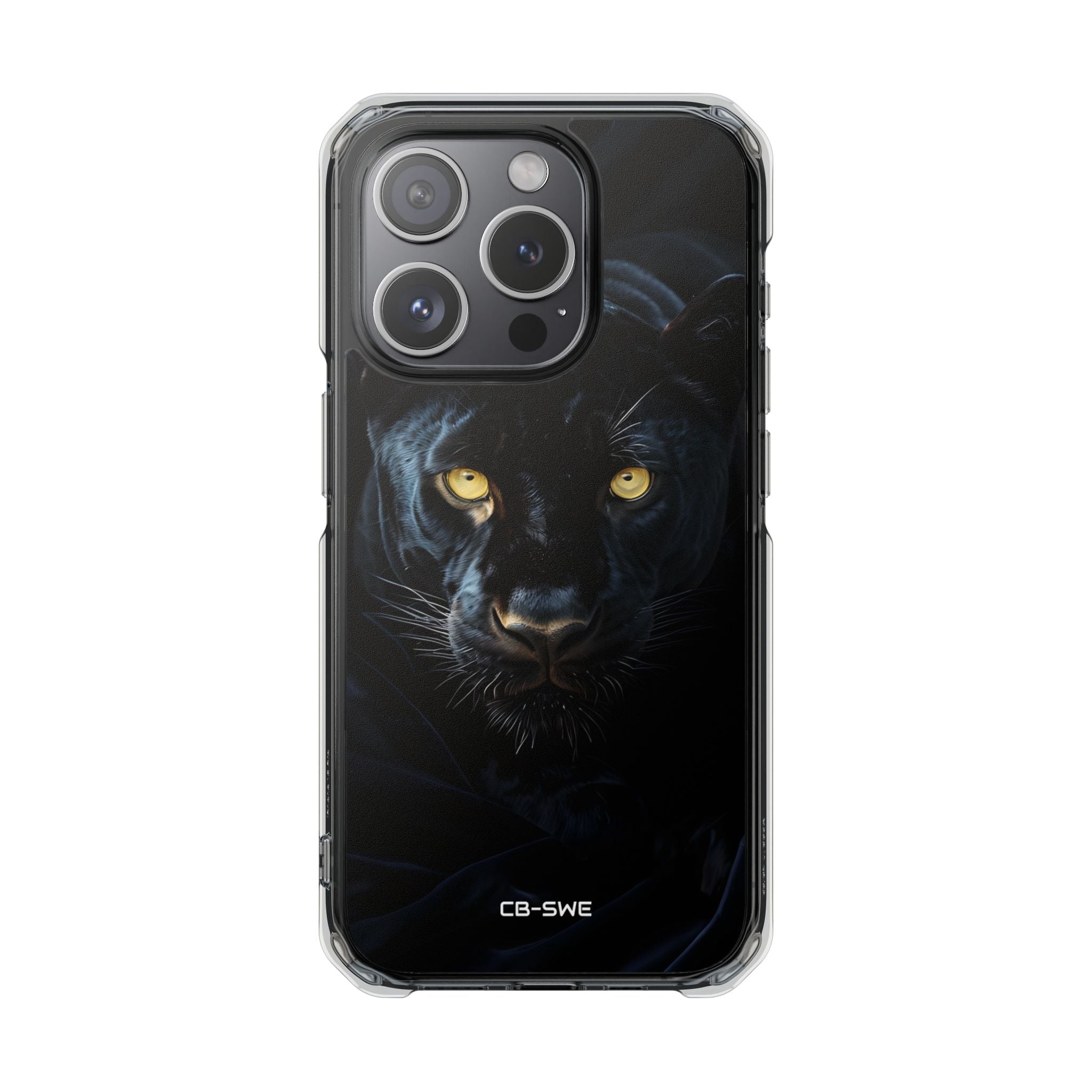 Mysterious Panther Gaze iPhone Case - Impact