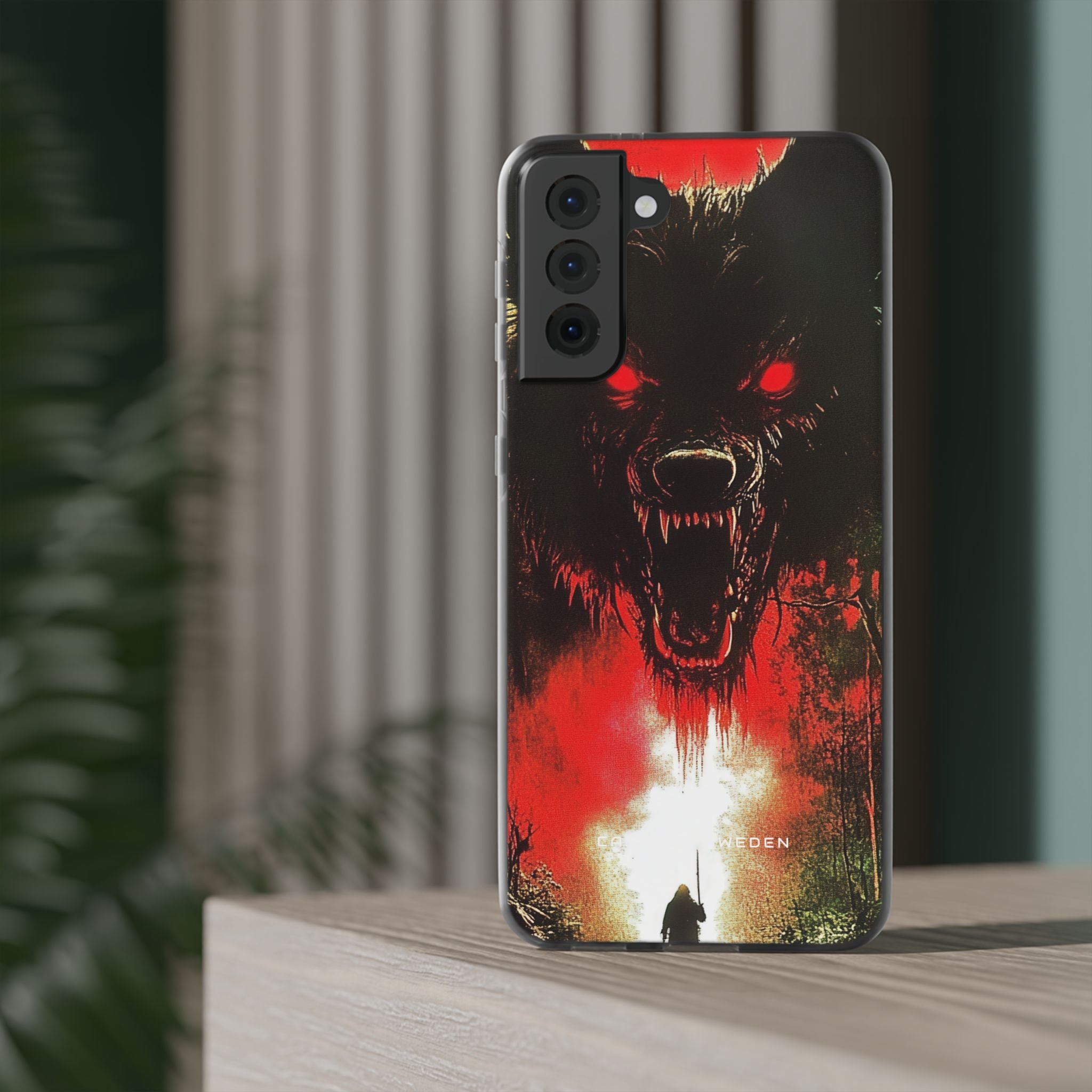 Bloodmoon Wolf's Lament Samsung S21 - Flexi Phone Case