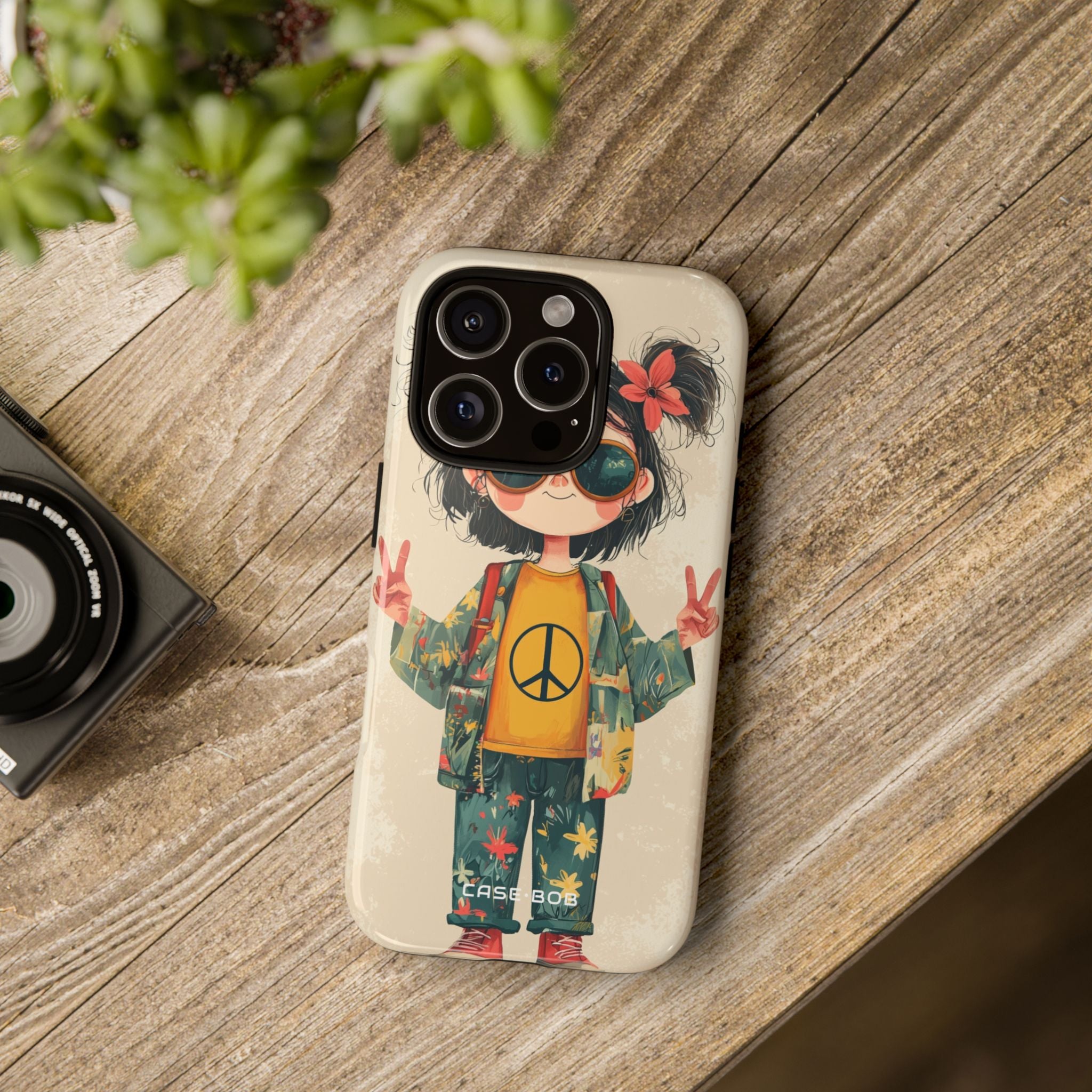 Peace Vibe iPhone 16 Pro Case - Tough