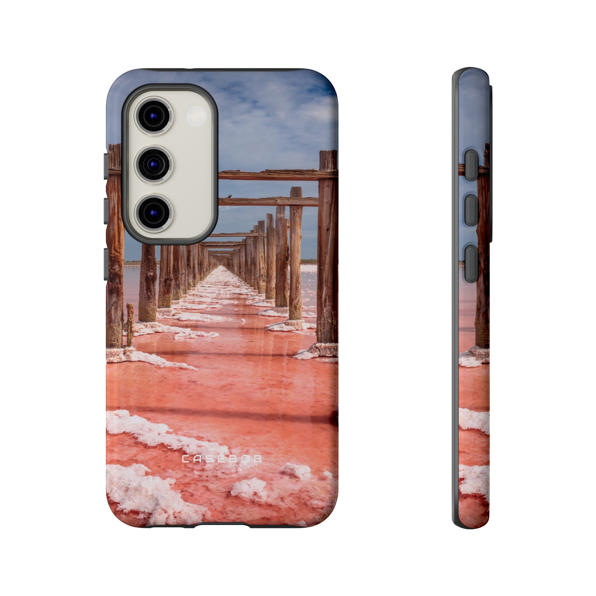 Pink Salt Lake - Protective Phone Case