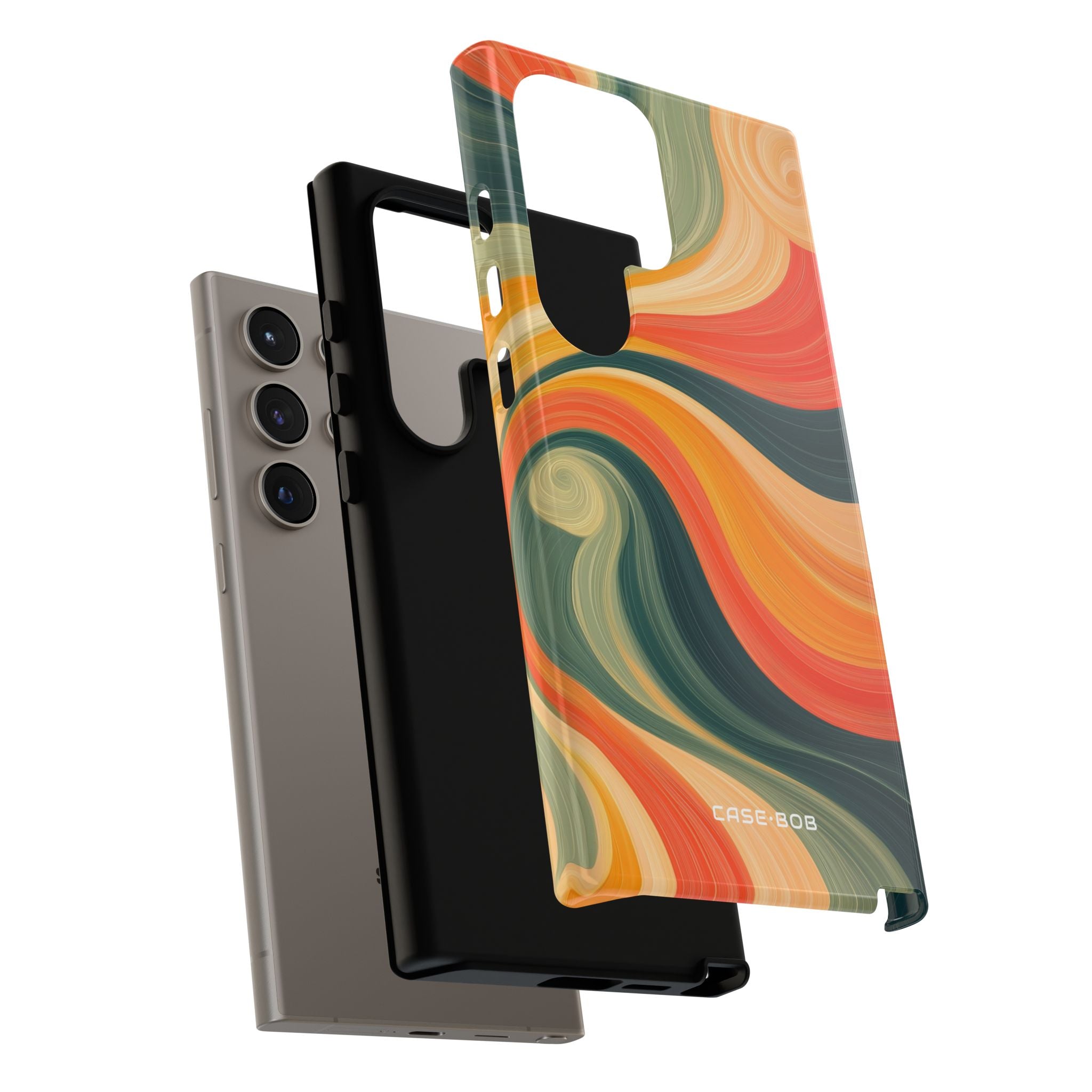 Swirling Ember Samsung S24 Ultra Case - Tough