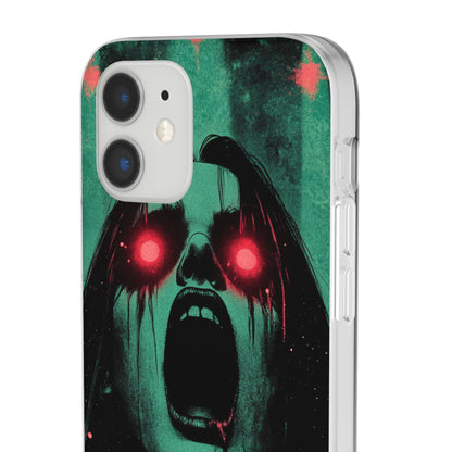 Haunting Glow of Gothic Eyes iPhone 12 - Flexi Phone Case