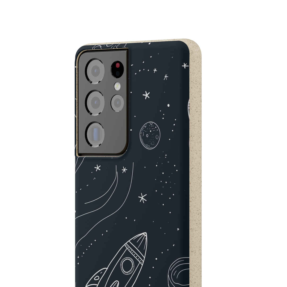 Cosmic Doodle Adventure | Biodegradable Phone Case