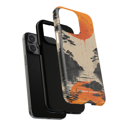 Zen Serenity Sunscape iPhone 15 | Tough+ Phone Case