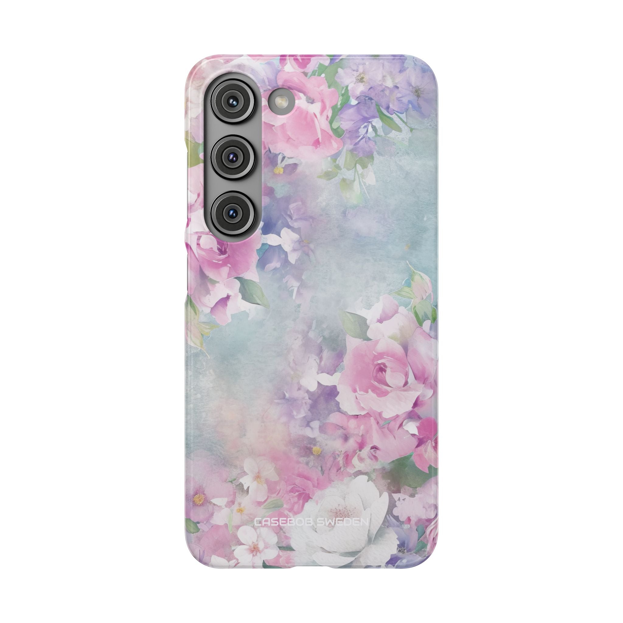 Dreamy Floral Watercolor - Slim Samsung S23 Phone Case