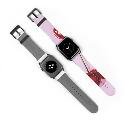 Glossy Cherry Glow - Watch Band