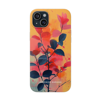 Vivid Floral Harmony iPhone 15 - Flexi Phone Case