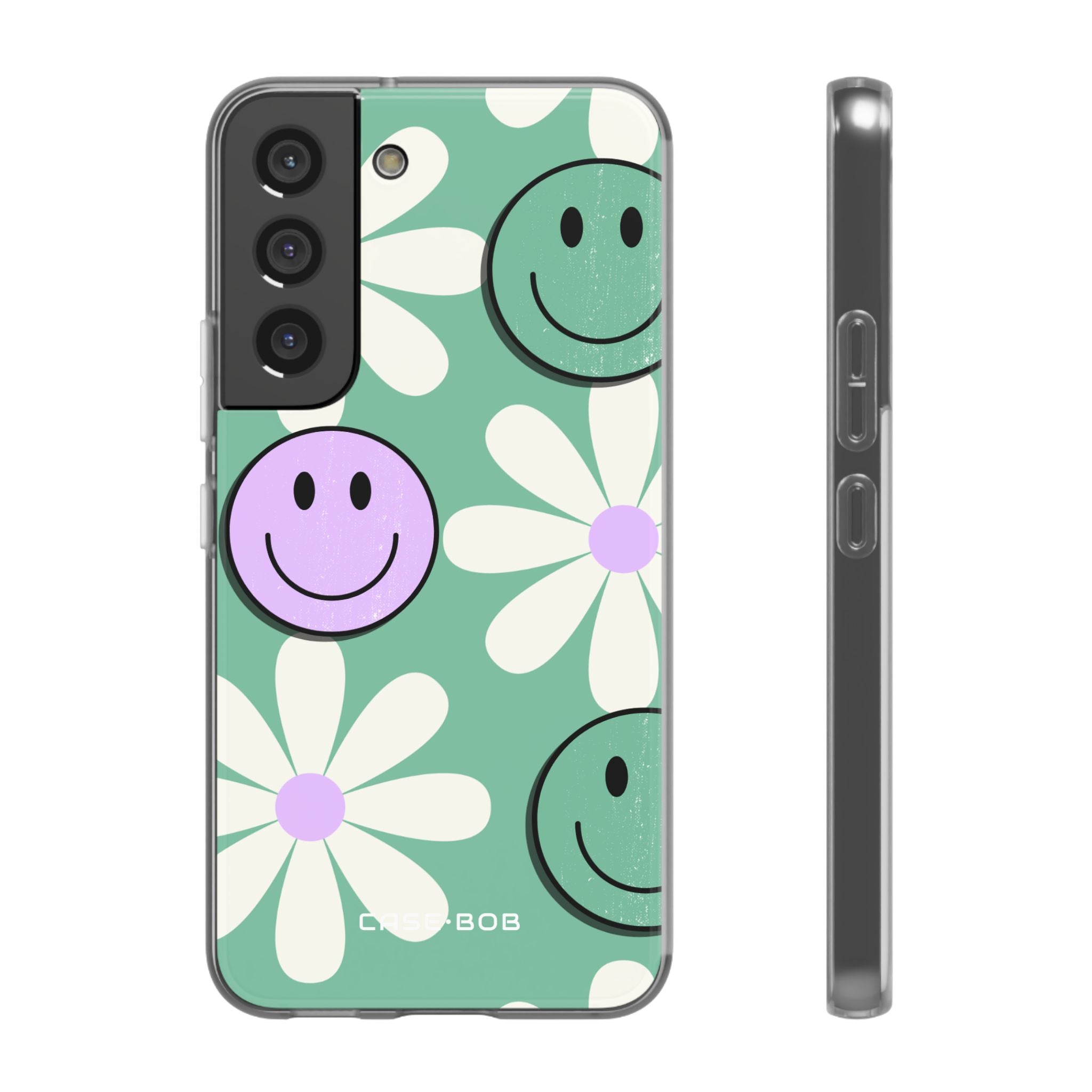 Smiley Daisy Glow Samsung S22 - Soft