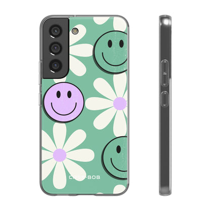 Smiley Daisy Glow Samsung S22 - Soft