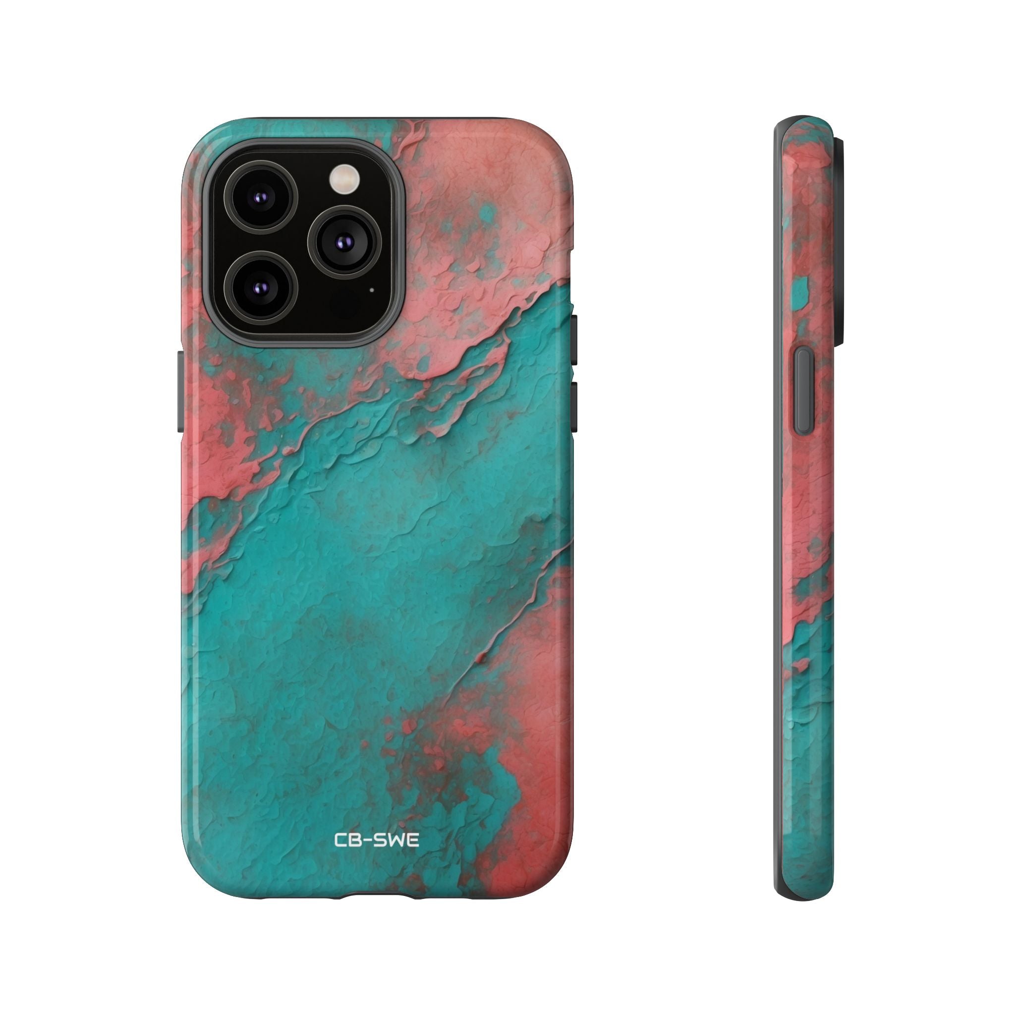 Turbulent Coral Flow - iPhone Case