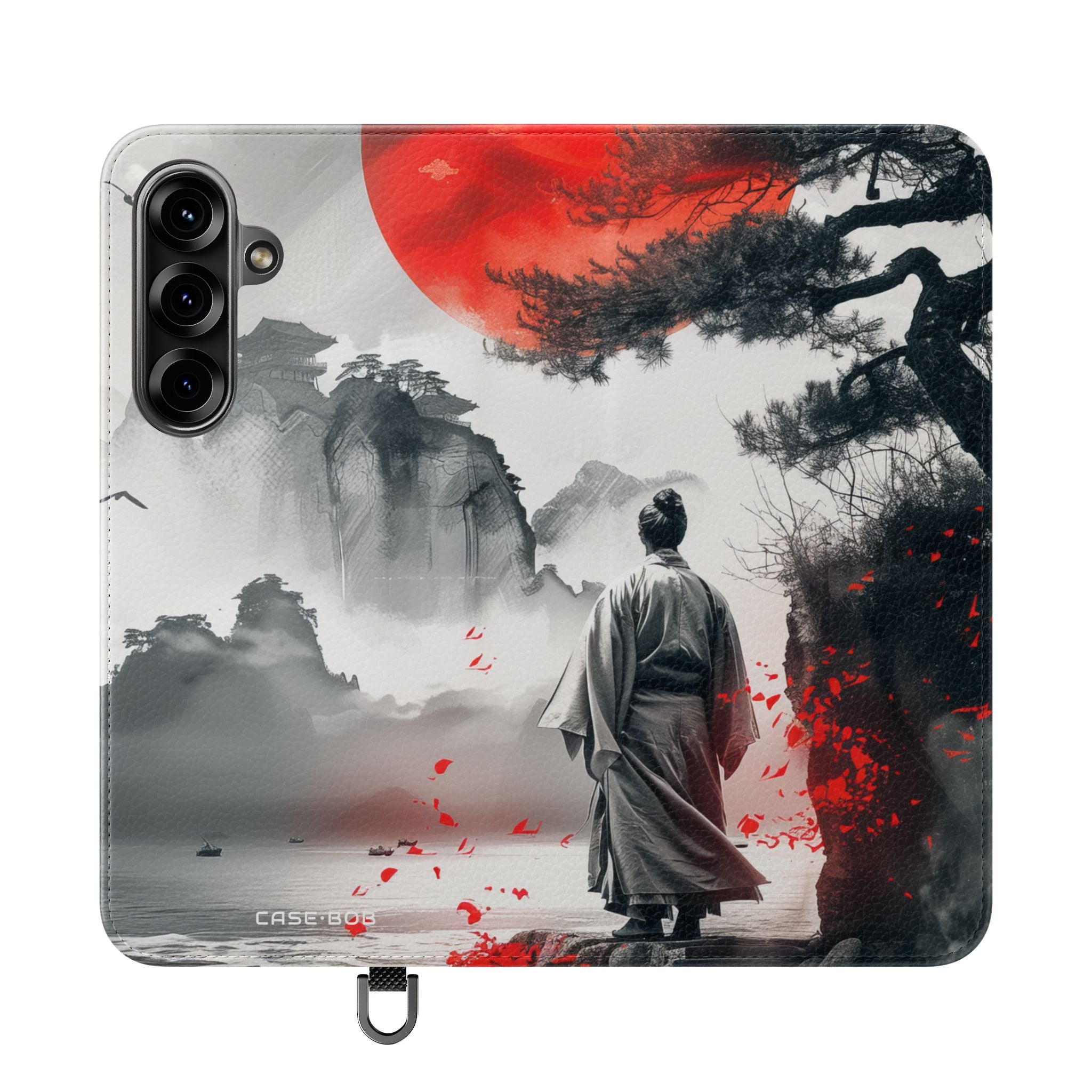 Red Sun Serenity - Samsung S25+ Case - Lompakko