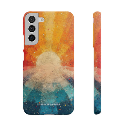 Sunburst Energy - Slim Samsung S22 Phone Case