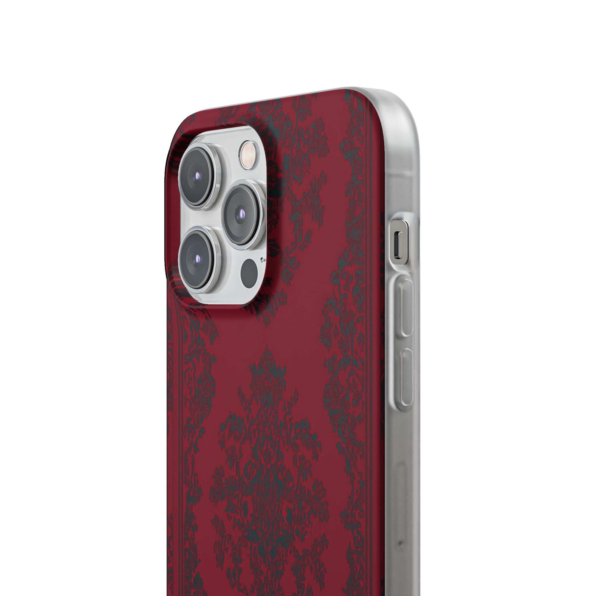 Gothic Crimson Elegance iPhone 14 - Flexi Phone Case