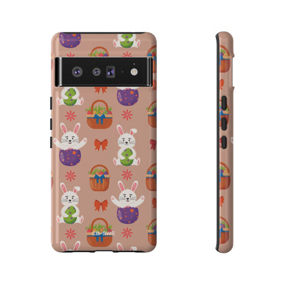 Bunnies Hold Eggs - Google Pixel Case