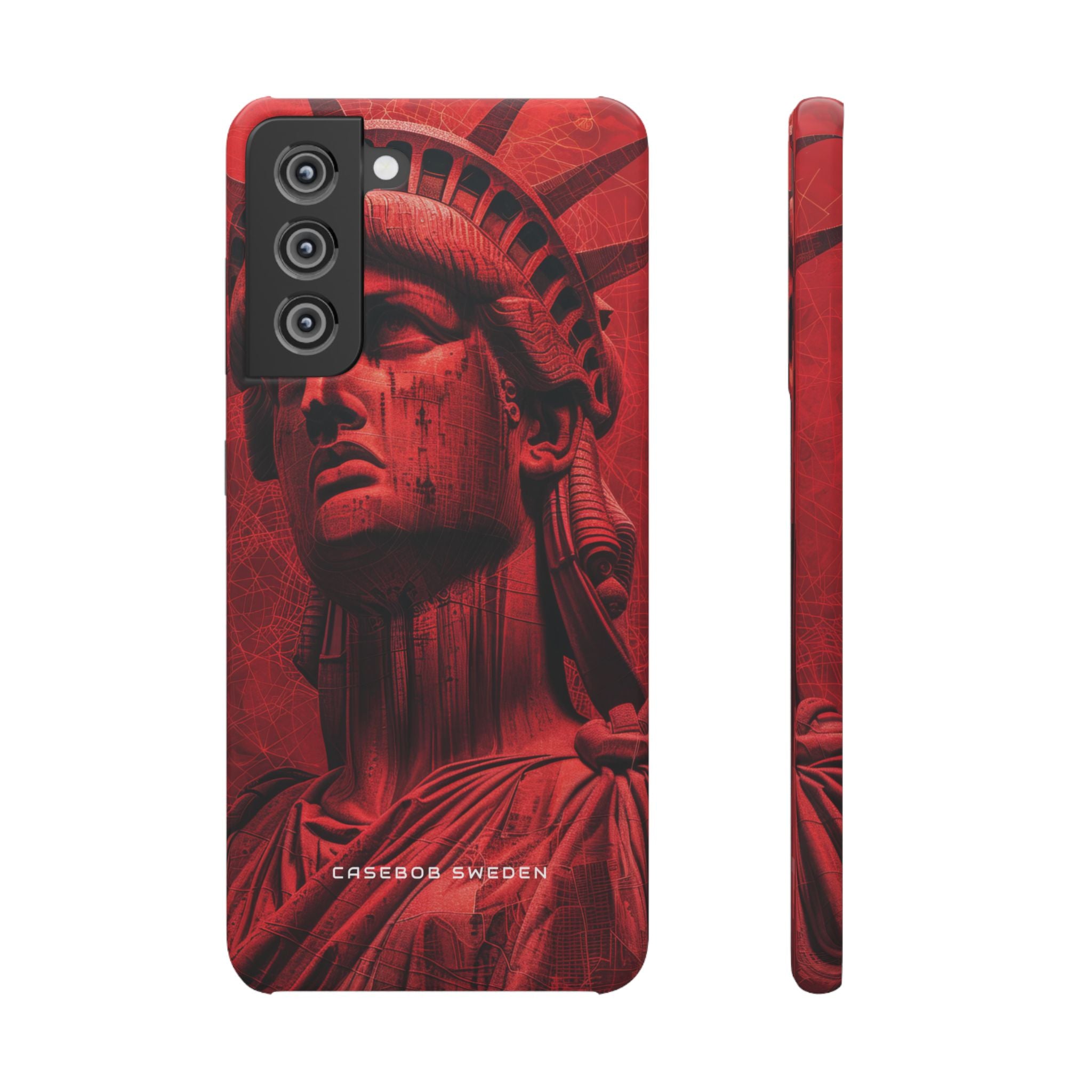 Zen Red Liberty Vision Samsung S21 - Slim Phone Case