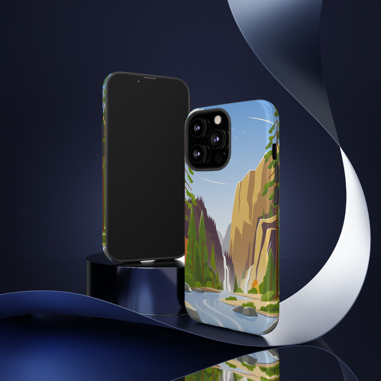 Waterfall at National Park - Protective Phone Case